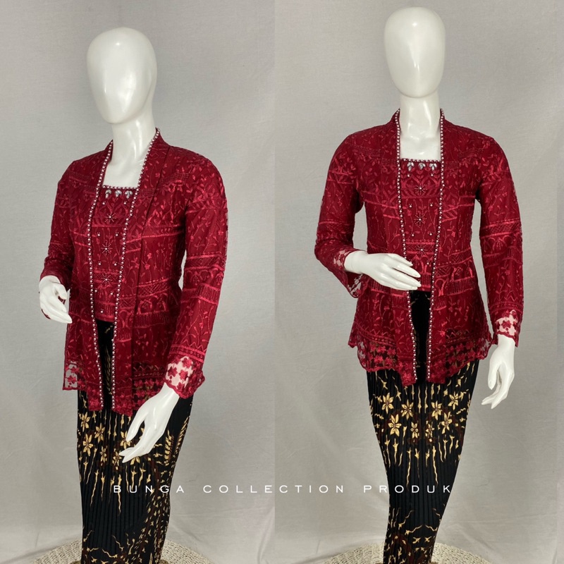 Kebaya Kutu baru / Kutu baru Brukat / Kebaya Pendek / Kebaya Payet