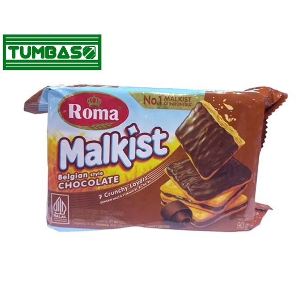 

Tumbaso ROMA MALKIST COKELAT 90 GR - BISKUIT