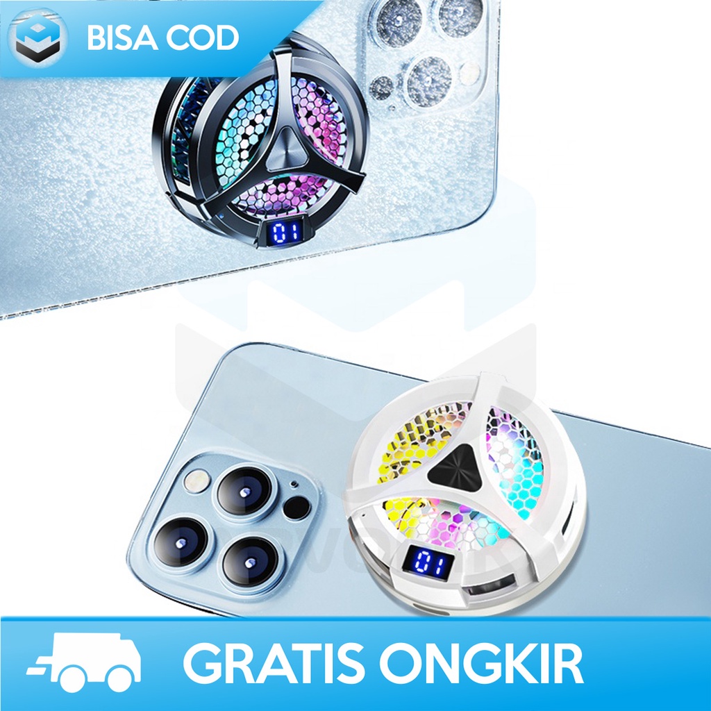 COOLER HP MAGNETIK X36 KIPAS PENDINGIN NOISE REDUCTION SUPER DINGIN 9V