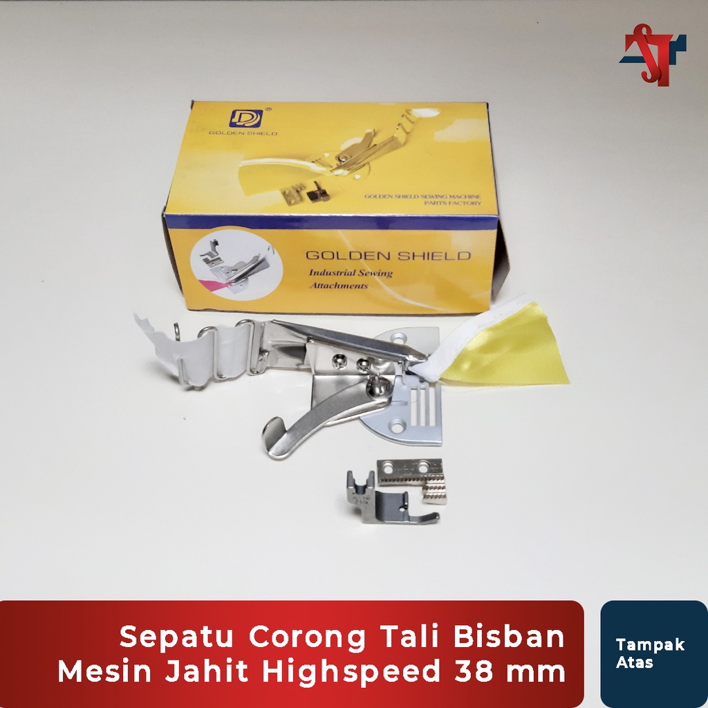 Sepatu Corong Tali Bisban Mesin Jahit Highspeed 38mm