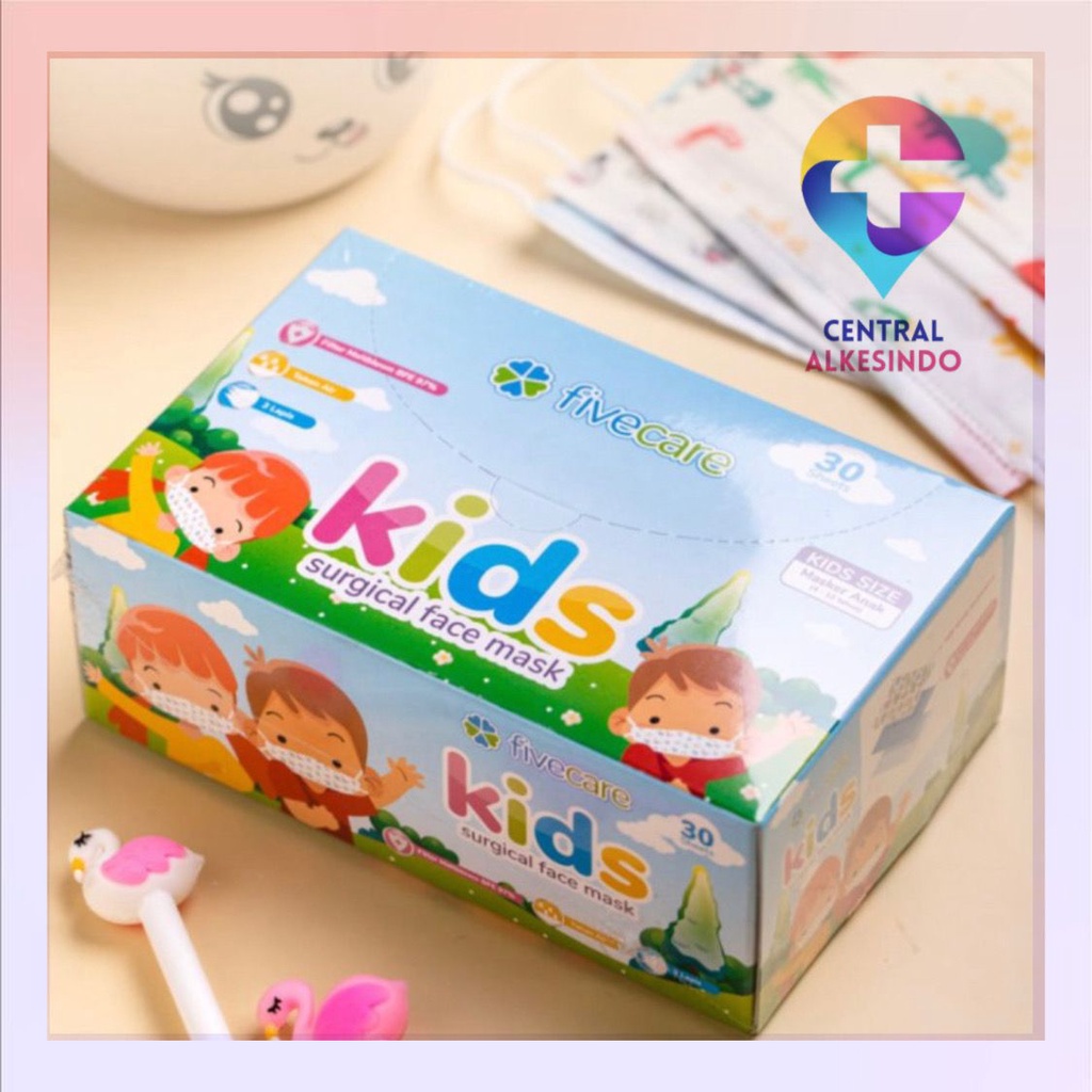 Masker Fivecare Kids Masker Anak Medis Fivecare Central Alkesindo