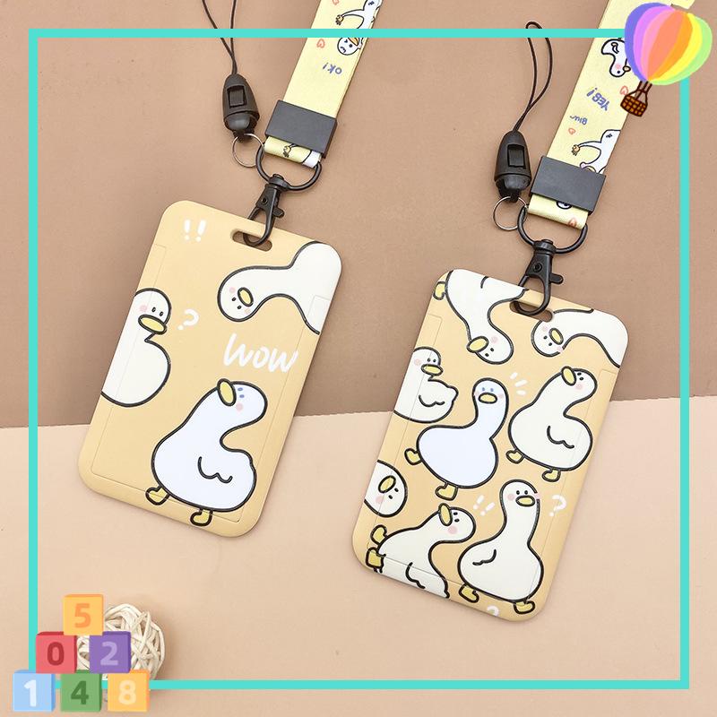 

⚡ VC-Alat tulis ⚡ Proteksi Holder Kartu Bus Tali Nama Tag Untuk Anak ID Card Holder Name Tag Karakter Bebek Tali ID Card Gantungan Name Tag ID Card