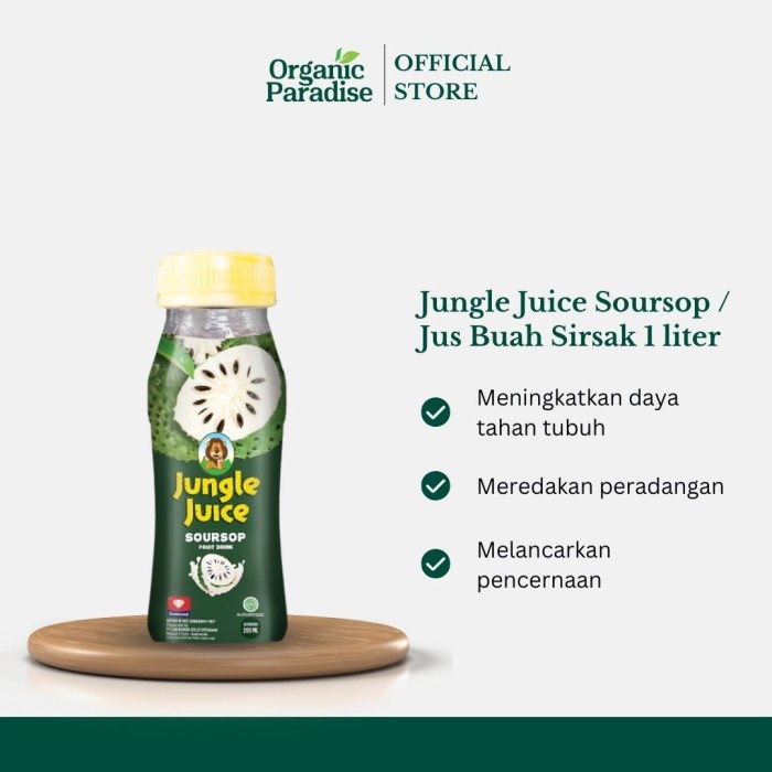 

Jus Buah Sirsak 200 ml / Juice Soursop 200 ml / Jungle Juice