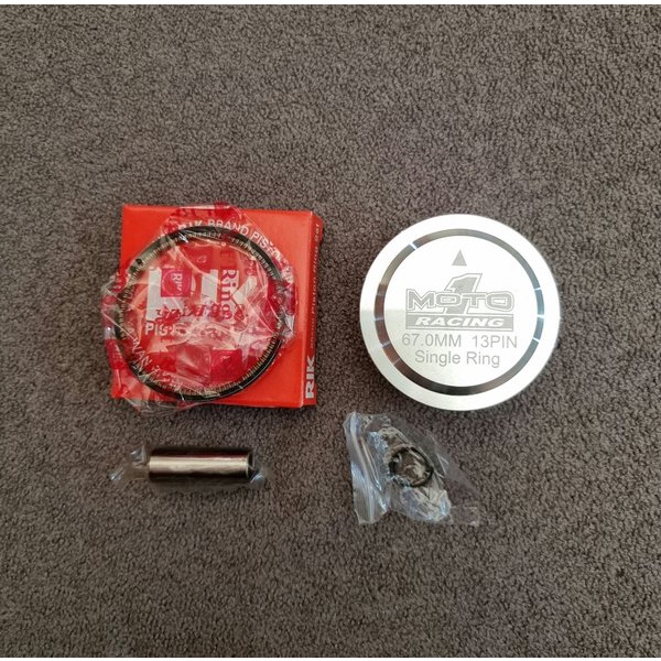 ready piston moto 1 67 pen 13 single ring original