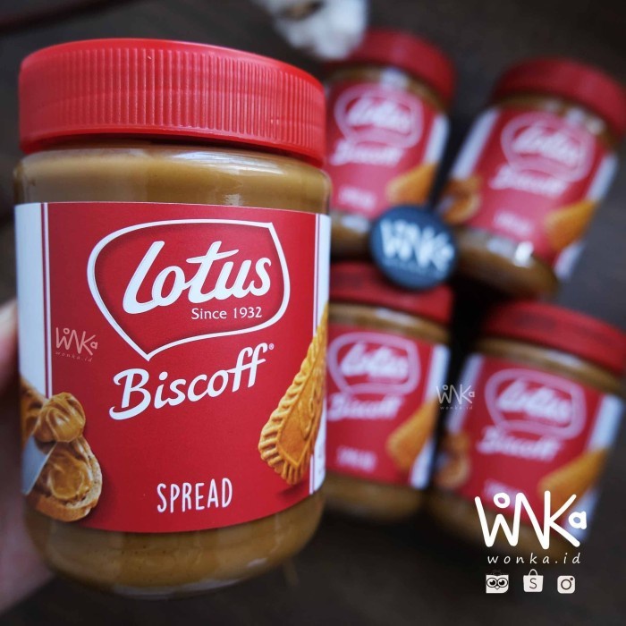 

BEST SELLER - Lotus Spread Smooth - Selai Speculoos 400 gr - Biscoff Caramel Cookie Kualitas terjamin