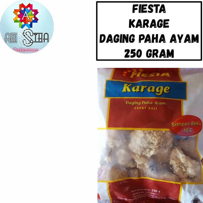 

Fiesta Karage Daging Paha Ayam Pilihan Kemasan 250 Gram