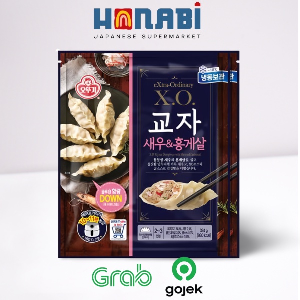 

Ottogi XO Gyoza Dumplings With Shrimp & Crabmeat 324g - Mandu Dengan Udang dan Kepiting Made In Korea