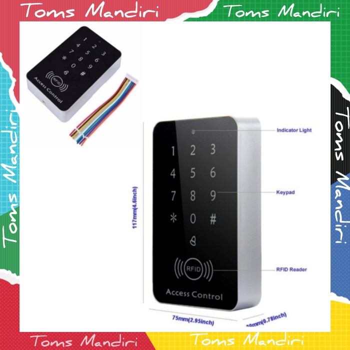 

RFID Access Control Panel X1 DoorLock keypad password