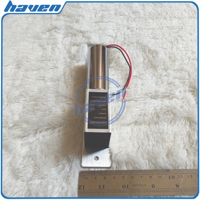 

ELECTRIC DROP BOLT / DROP BOLT / ELECTRIC LOCK 2 KABEL 0,3,6 DETIK