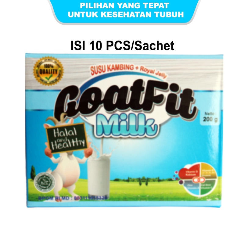 

Susu Kambing GoatFit+Royal Jelly SACHET (10pcs 1 sachet)