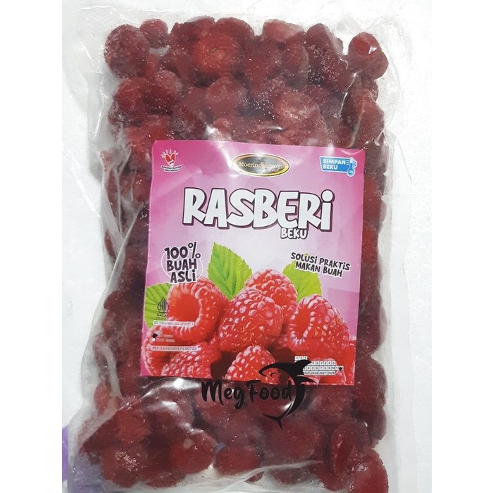 

Moerino Frozen Raspberry|Rasberri|Rapsberi Local 500g