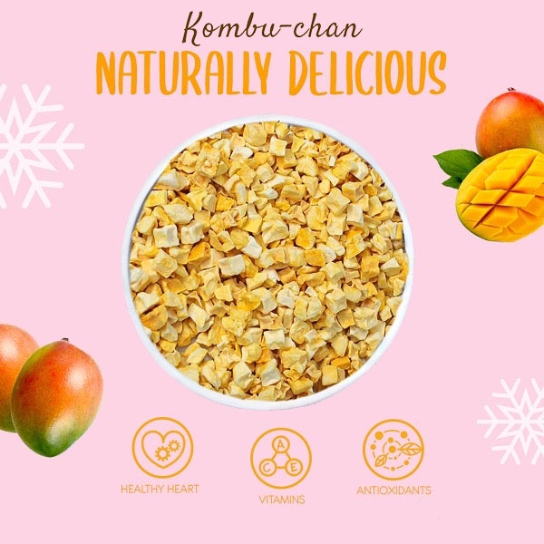 

Freeze Dried Fruit Mango Cube / Potongan Mangga Kering