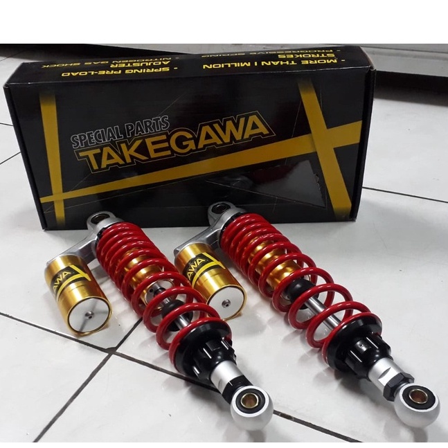SHOCK SKOK BELAKANG SHOCKBREAKER SHOCK BREAKER SHOCK TABUNG TAKEGAWA KLICK TAKEGAWA KLIK 320MM