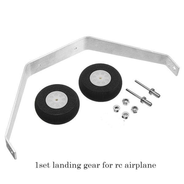 Aluminium Landing Gear For electric RC Airplane Pesawat 170mm