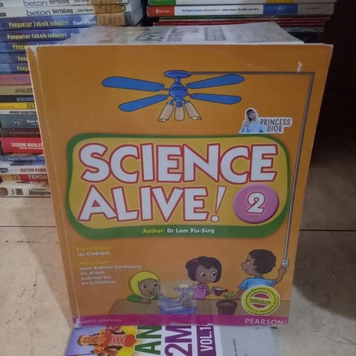 ORI BUKU SCIENCE ALIVE 2 TEXTBOOK
