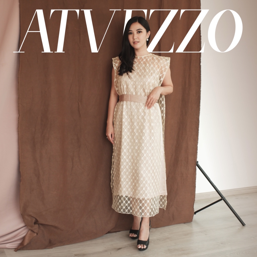 ATVEZZO Mikha Dress Light Champagne
