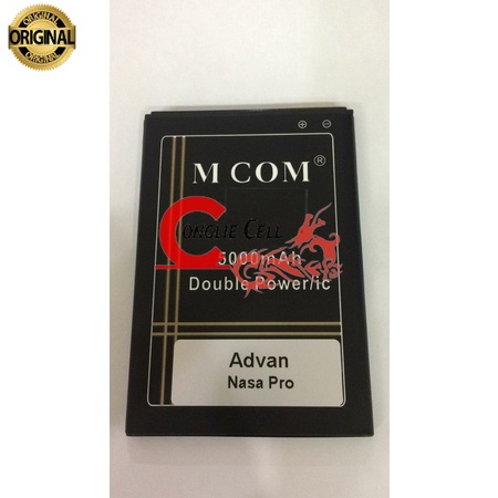 Battery Batere Batre Baterai Double Power Mcom Advan Nasa Pro