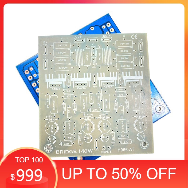 PROMO Pcb Driver 140watt BTL Bridge fiber fr4