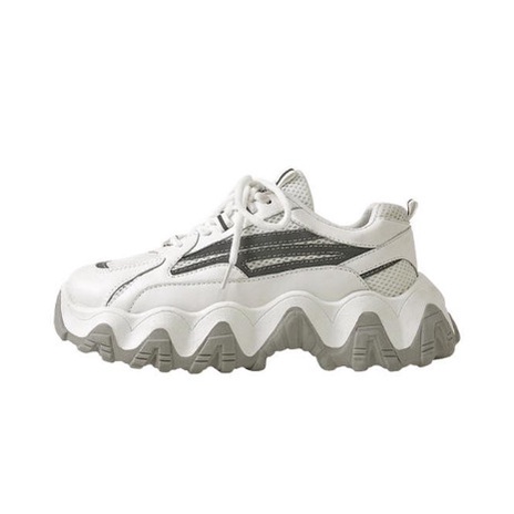 ✨MURAH✨ -Sepatu Sneakers Laki Laki GZ02 FREE BOX POLOS Kualitas Premium IMPORT - Putih, 39