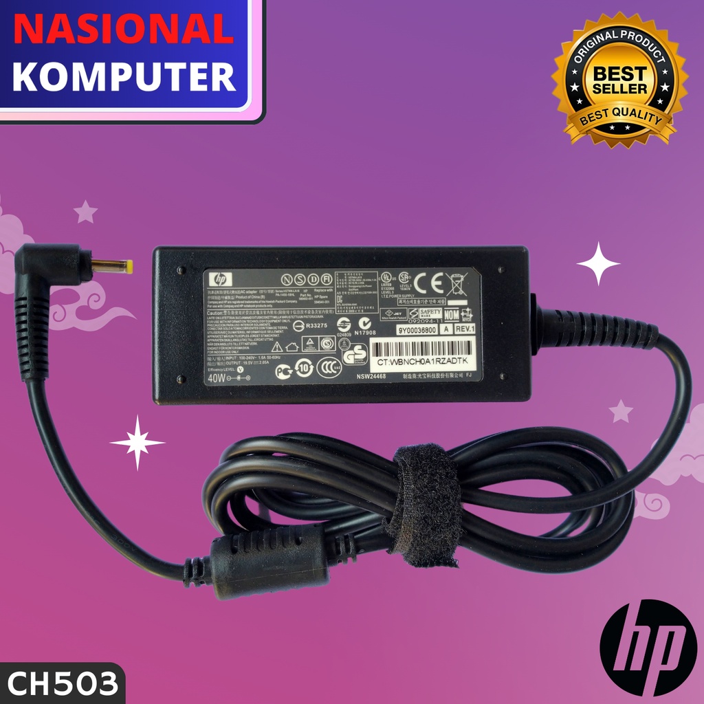 Adaptor Charger HP Mini 110 110-1000 110-2000 110-3000 Series