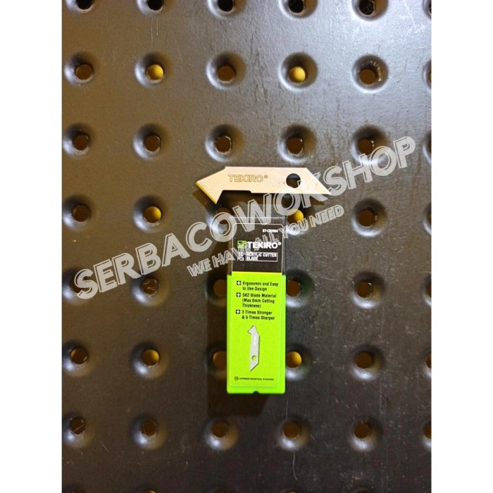 

TEKIRO Isi Cutter Blade Isian Kater Acrylic Pisau Cutter Isi 10 Pcs