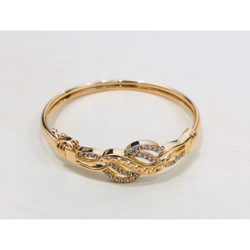 XUPING Gelang Bangle Lapis Emas 24 Karat Realpict Terbaru