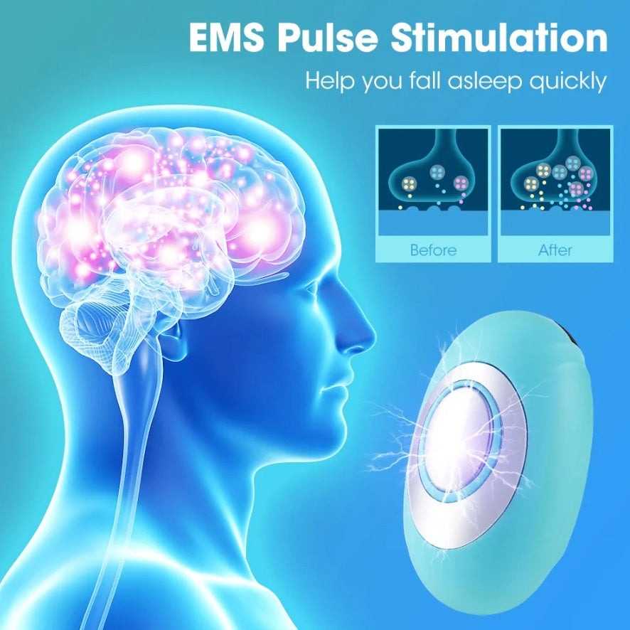 Alat Bantu Tidur Genggam Sleep Aid Palm Calmer Low Frequency Pulse