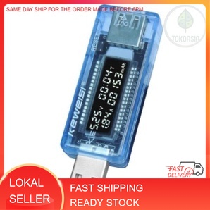KWS-V20 USB Current Voltmeter USB Tester USB Mobile Power Capacity Tester keweisi usb tester v20