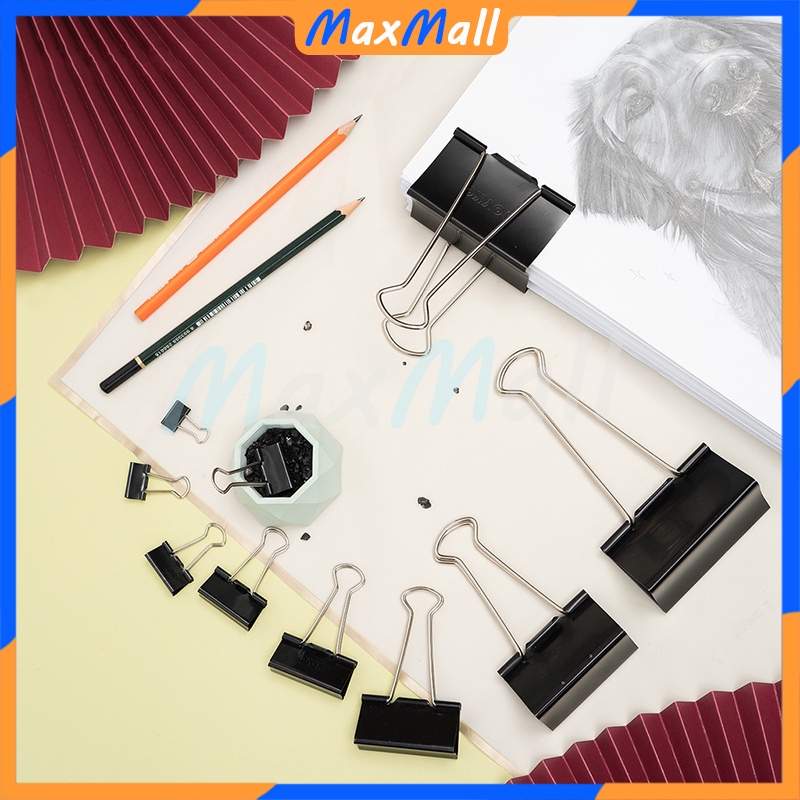 

Klip Kertas Binder Clips Paper Clip Klip Penjepit Kertas Black Binder Klip