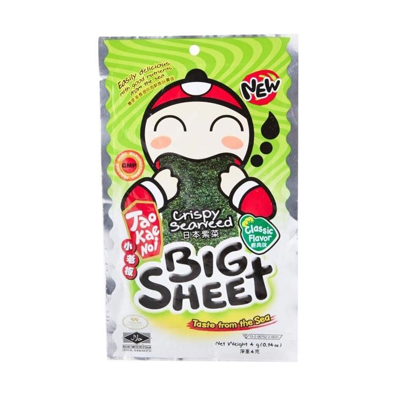 

TAO KAE NOI CRISPY SEAWEED CLASSIC 4GR