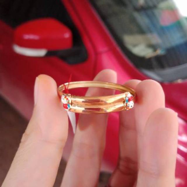 Kado Hadiah Gelang Bayi Emas Gelang Anak Emas Gelang Karakter Gelang Bangle Anak