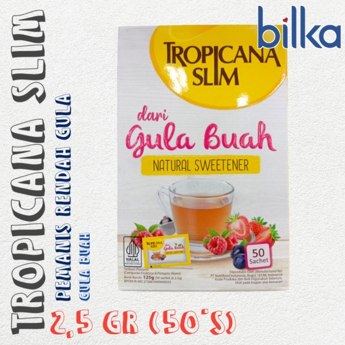 

TROPICANA SLIM Sweetener Gula Buah 125gr