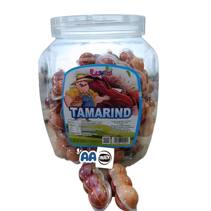 

PERMEN LUNAK LUVMI TAMARIND TOPLES ISI 50