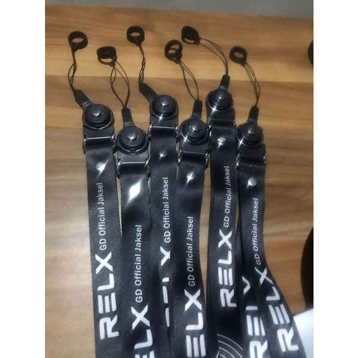 

Lanyard Rotate + Karet Oring 13mm - Black