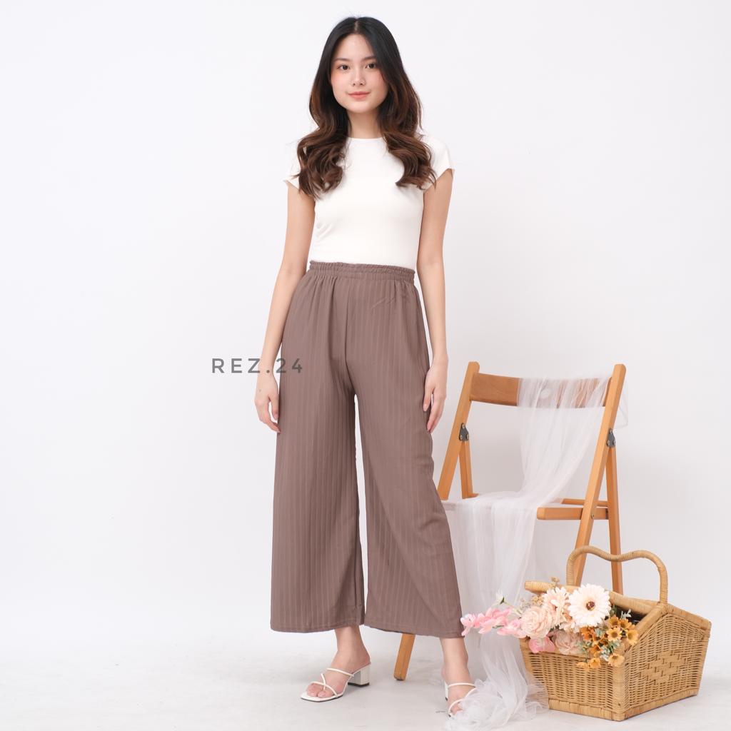 KULOT KNIT HORNET POLOS | CELANA KULOT HORNET