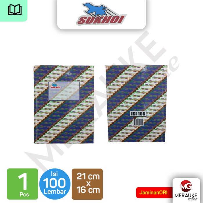 

Hard Cover Sukhoi Quarto 100 Lembar