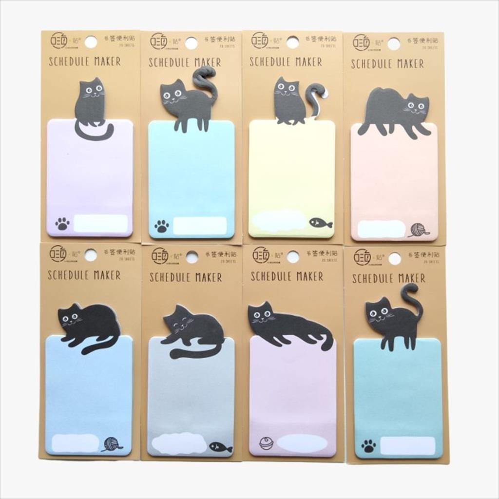 

[PAM] STICKY NOTES 99 B118 MOTIF KUCING