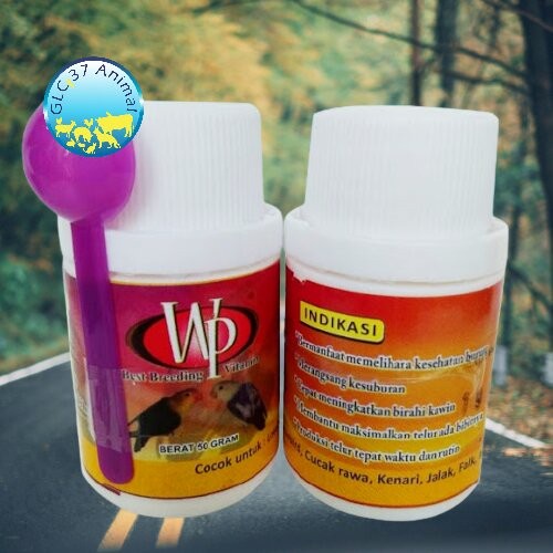 WP VITAMIN TERNAK BURUNG BIRAHI KESUBURAN LOVEBIRD MURAI KENARI DLL