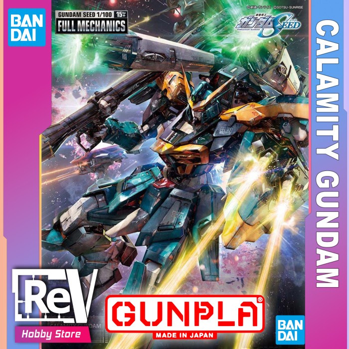 FM CALAMITY GUNDAM FULL MECHANIC GUNDAM BANDAI 1/100