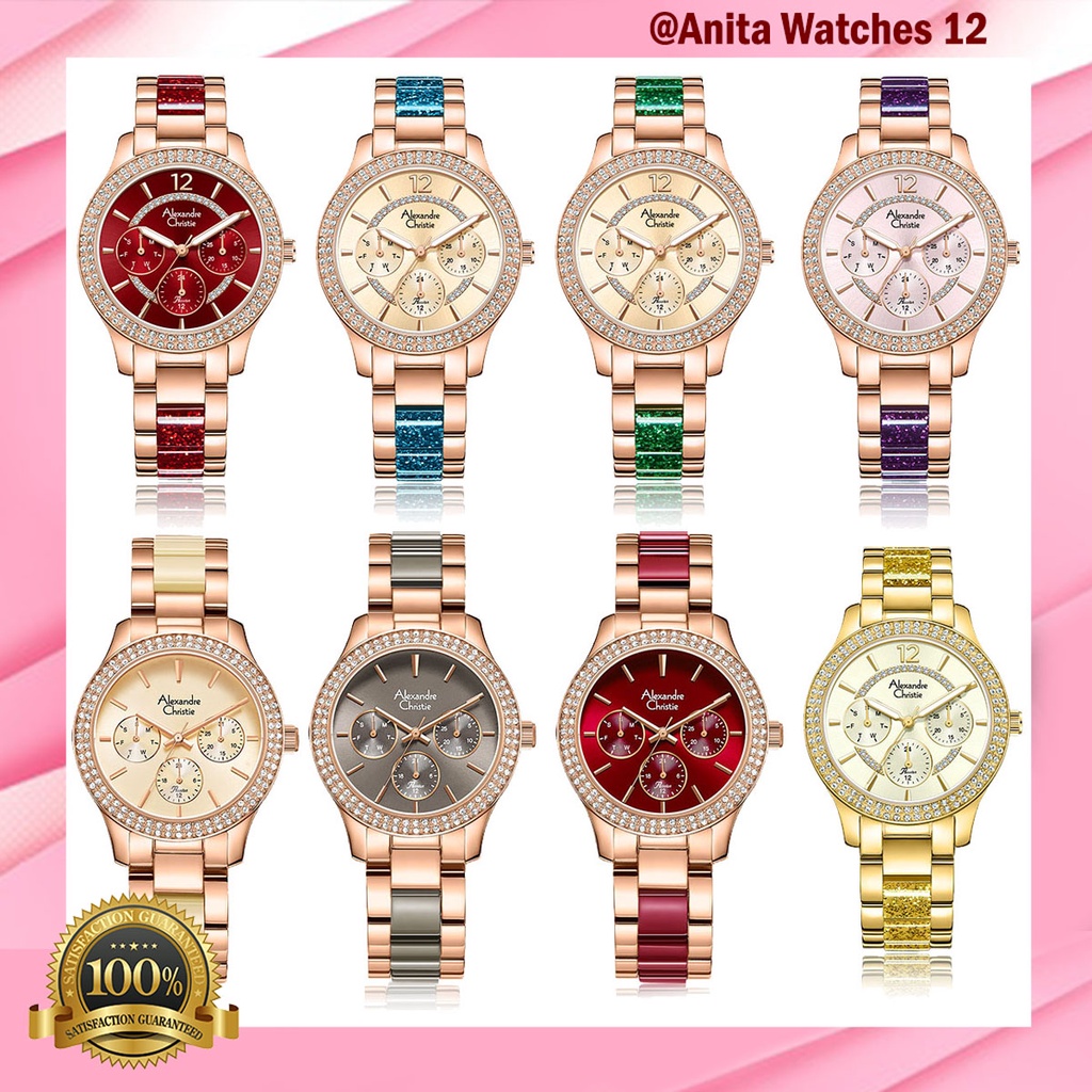 Alexandre Christie Ac 2914 / ac2914 Jam Tangan Wanita Original Garansi Resmi