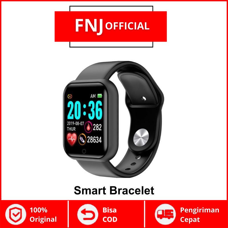 Smart Bracelet Jam Tangan Pria Sehat Original - Smartwatch Wanita Murah