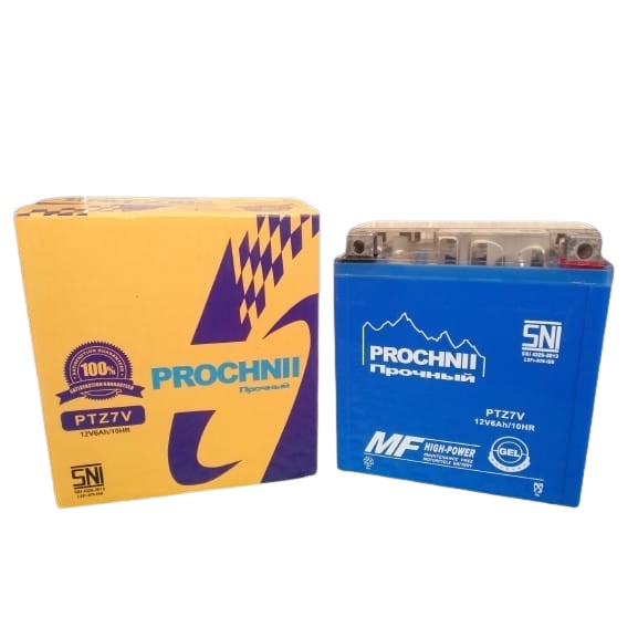 AKI GEL MURAH SNI MOTOR NMAX Aerox Lexi PTX 7V PROCHNII