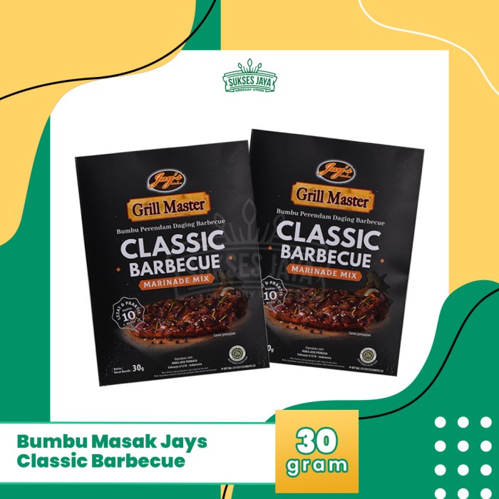 

Bumbu Masak Classic Barbecue 30 Gram