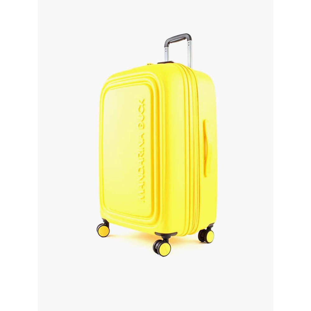 Koper Mandarina Duck Logoduck+ Trolley Medium Exp Duck Yellow