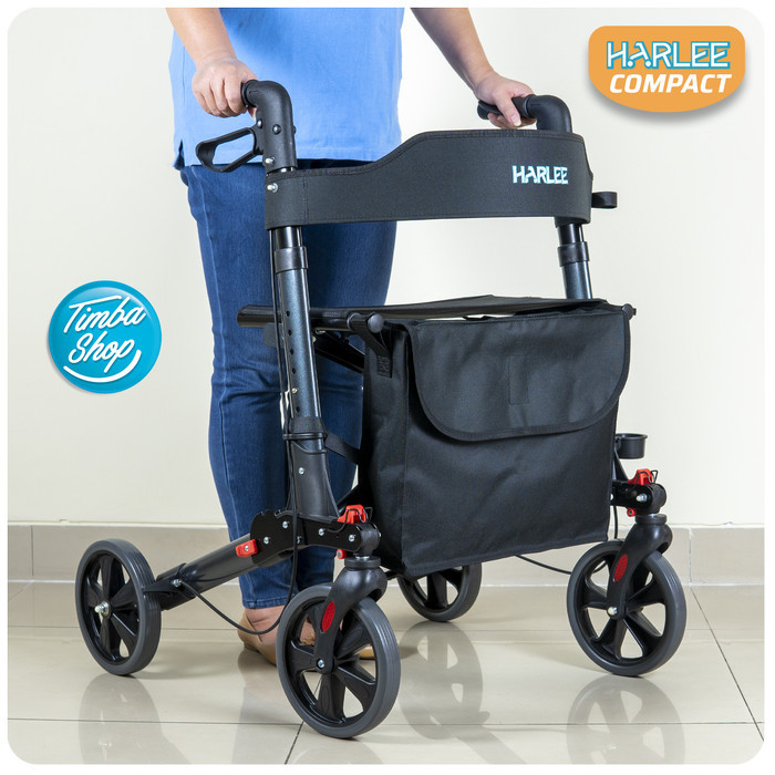 Harlee Compact Rollator - Edition Onyx - Walker beroda roda 4