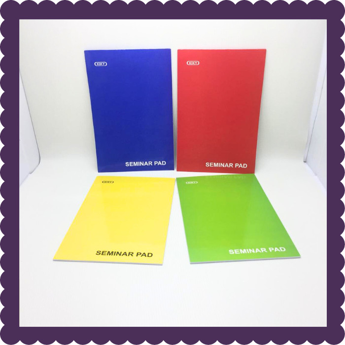 

Buku Seminar / Notepad Kiky A5 25 Lembar