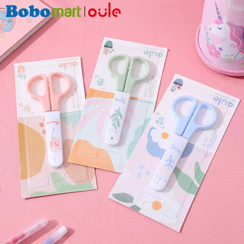 

BOBOMART 1 PCS GUNTING ANAK OULE OL20-8173 GUNTING MINI SAFETY PERLENGKAPAN SEKOLAH MURAH