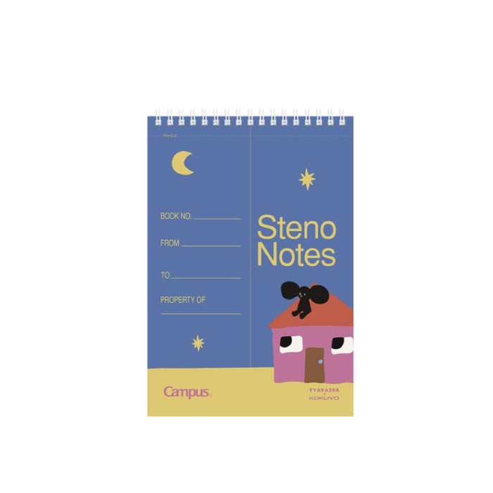 

Kokuyo Tyakasha Steno Notes Spiral Notebook - 1