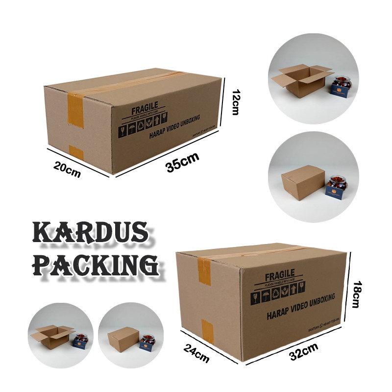 

Kardus Polos / Kardus Packing/ Karton Box Ukuran：(32cmx24cmx18cm/35cmx20cmx12cm)