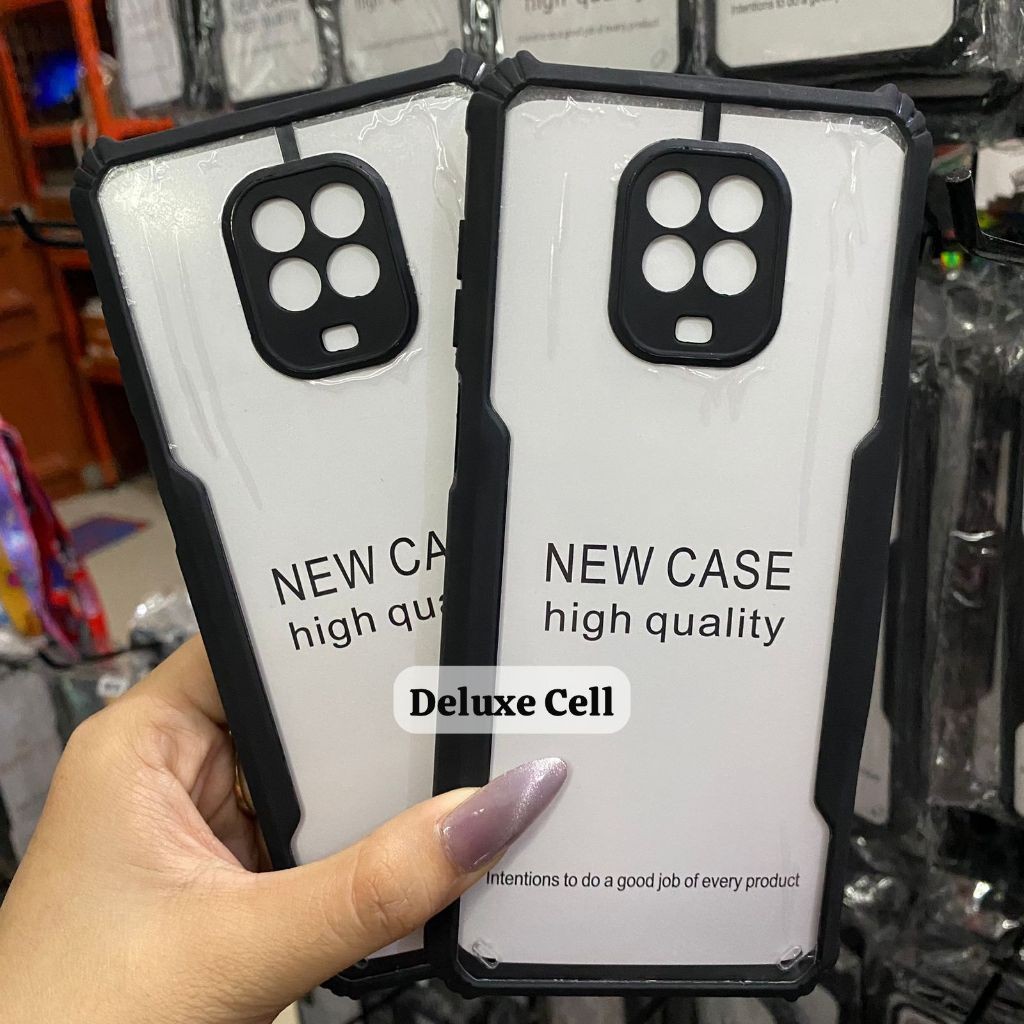 Case Fusion Armor Shockproof Transparent REDMI NOTE 9 PRO REDMI NOTE 9S High Quality - Deluxe